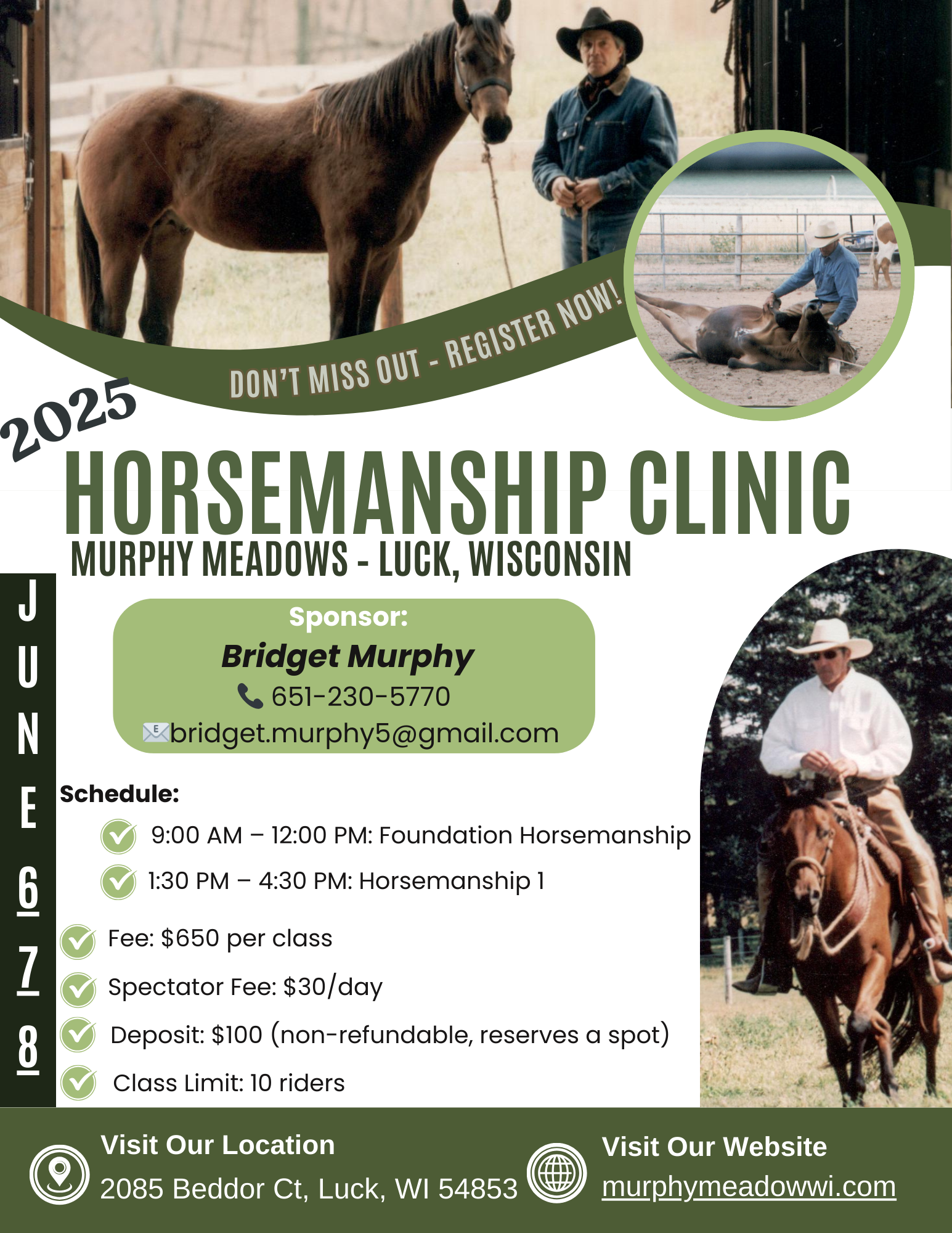 Horsemanship Clinic at Murphy Meadows Horsemanship Clinic at Murphy Meadows